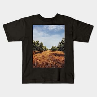 Olive Tree Orchard Kids T-Shirt